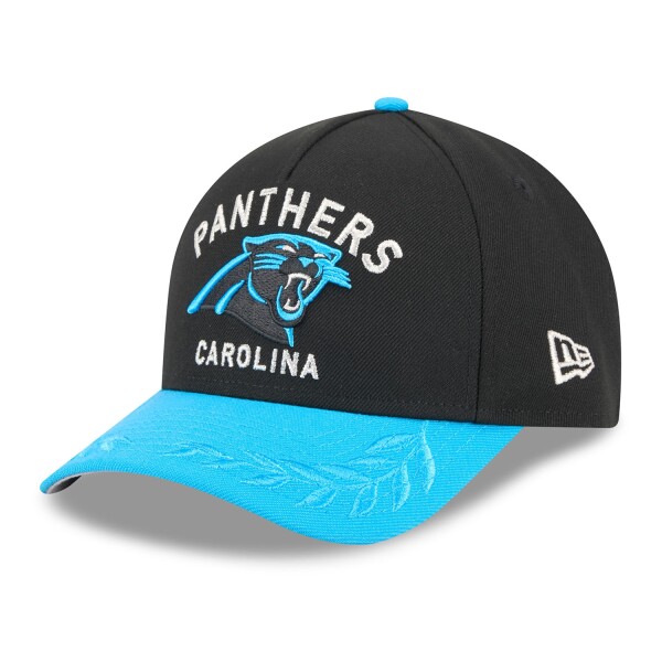 New Era Pánská kšiltovka Carolina Panthers NFL 2025 Draft 9FORTY M-Crown A-Frame Snapback - Černá