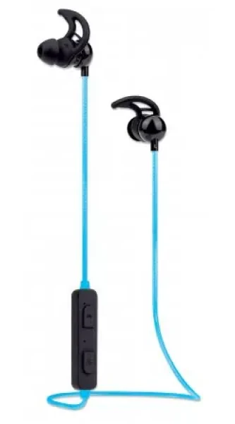 Manhattan Sportovní Bluetooth sluchátka do uší černá / Sluchátka / Bluetooth 5.0 / LED podsvícení / 5 h výdrž (179591)