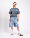 Carhartt WIP W' Brandon Short Blue heavy worn bleached XS