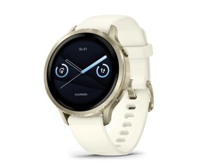 Garmin Venu® 4 - 41 mm Lunar Gold / Bone silikonový řemínek EDF_2393754