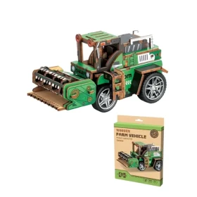 TOY WOODEN 3D dřevěné puzzle Sklizeň pšenice