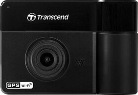 Transcend DrivePro 550B černá / Duální autokamera / FullHD / 64GB microSDXC / GPS / WiFi / IR (TS-DP550B-64G)