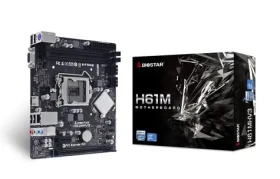 Biostar H61MHV3 / Základní deska / Intel H61 / DDR3 / SATA II / USB 2.0 / GLAN / HDMI+VGA / sc.1155 / mATX (H61MHV3)