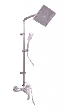 SLEZAK-RAV - Vodovodní baterie sprchová COLORADO s hlavovou a ruční sprchou, Barva: chrom, Rozměr: 100 mm CO282.0/6