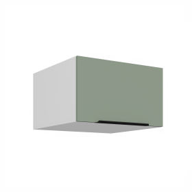 Horní skříňka Aria 60 NAGU-36 1F Barva korpusu: Bílá, Barva dvířek: SA - Aquamarine AFM