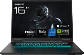 GIGABYTE GAMING A16 CWHI3CZ894SH černá / Herní notebook / 16" WUXGA / Intel Core i7-13620H / 16GB / 1TB SSD (GAMING A16 CWHI3CZ894SH)