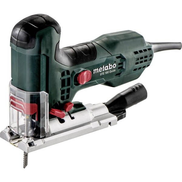 Metabo STEB 100 Quick / Přímočará pila / 710W / Zdvih 22 mm / až 3100 zdvihů-min / Hloubka řezu 100 mm / bez kufru (601110000)