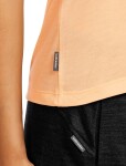 Dámské merino triko s krátkým rukávem ICEBREAKER Wmns Core SS Tee Panax, Sunstone velikost: S