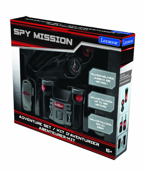 Lexibook set vysílačky, dalekohled, baterka, kompas - Alltoys Lexibook