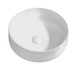 Kielle - Idolio Umyvadlo na desku, průměr 36 cm, bílá 30624430
