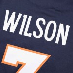 Fanatics Pánská mikina Denver Broncos NFL Russell Wilson #3 Iconic Player Hoodie Velikost: 2XL