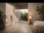 HANSA - Aurelia Sprchový set s termostatem, průměr 30 cm, 3 proudy, broušený bronz 4719910381