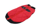 Quilt prošitá bunda pro psa na zip Barva: Modrá, Délka zad (cm): 27, Obvod hrudníku: 29 - 32 cm