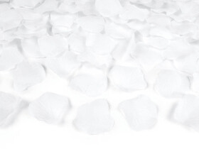 Okvětní lístky růže bílé 100ks Partydeco Okvětní lístky růže bílé 100ks Partydeco