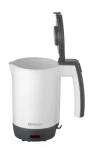 RK7030 černo-bílá / Cestovní rychlovarná konvice / 1080 W / 0,5 l / 2 hrnky (RK7030)