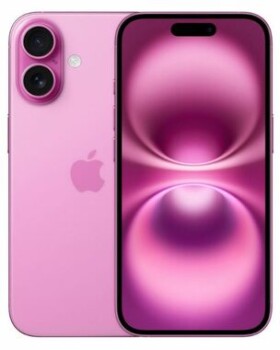 Apple iPhone 16 128GB růžová / EU distribuce / 6.1" / 128GB / iOS18 (MYEA3)