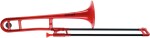 PBone Plastic Trombone Red