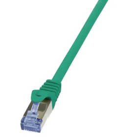 LogiLink zelená / Patch kabel / Cat6a / S/FTP / RJ-45 / 3 m (CQ3065S)