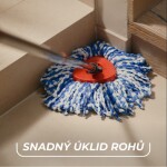 VILEDA H2prO systém rotačního třásňového mopu - čistá voda při každém oplachu