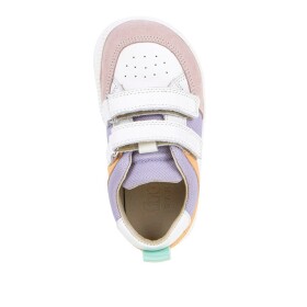 Dívčí barefoot textilní tenisky LOOP WHITE/LILA Froddo G3130282-8 - 24