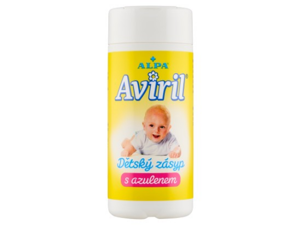 Alpa Aviril Dětský zásyp s azulenem 100 g