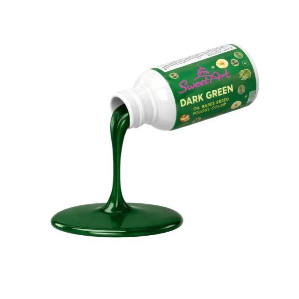 Olejová barva SweetArt Dark Green (70 g)