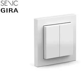 Senic Friends of Hue Smart Switch bílá lesklá / Bezdrátový ovladač / bez baterií / pro Philips Hue (100156)