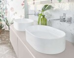 VILLEROY & BOCH - Collaro Umyvadlo na desku, 56x36 cm, CeramicPlus, alpská bílá 4A1956R1