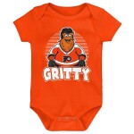 Outerstuff Dětské body Philadelphia Flyers NHL Mascot Pride Ss Creeper Velikost: 24 měsíců