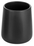 AQUALINE - NERO sklenka na postavení, černá 08137