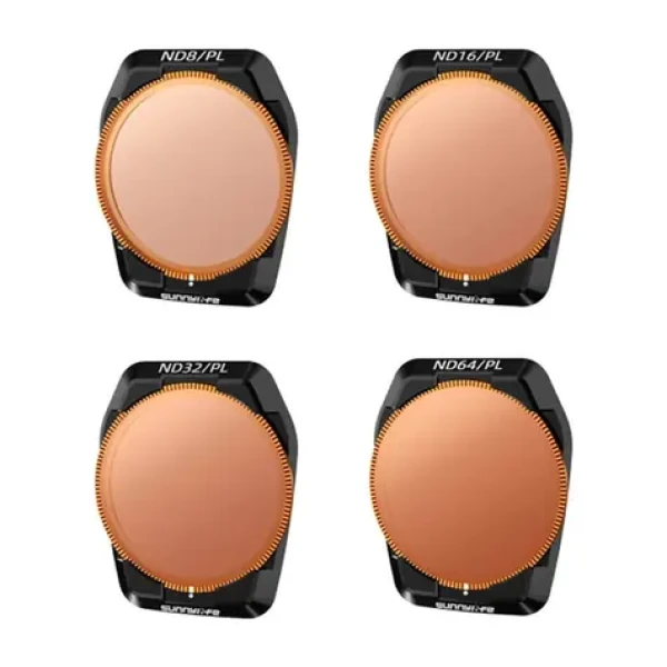 Sunnylife A3S-FI927 / Sada ND/PL filtrů / pro DJI Air 3S / 4 ks / ND8-ND64 (A3S-FI927)