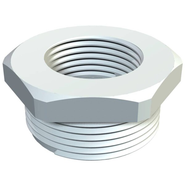 OBO Bettermann 2030616 107 R M20-12 PA redukce M20 plast světle šedá 100 ks