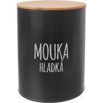 Dóza ORION Black Hladká Mouka 13cm