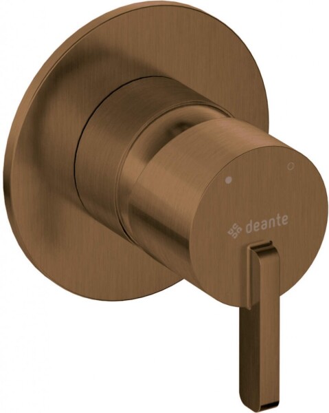 DEANTE - Sprchová baterie Silia bronzová kartáčovaná, vestavná, bez přepínače sprchy BQS_C44L
