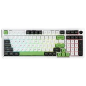 Redragon K686WBG-RGB-MAX Eisa Max bílá / Herní klávesnice / mechanická / Mint Mambo / RGB / BT / USB / US (K686WBG-RGB-MAX)