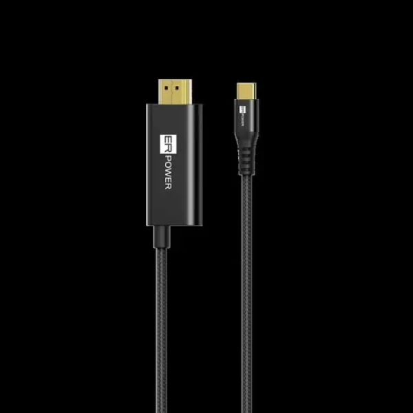 ER redukce USB-C/HDMI černá / Redukce / 4K 60Hz / 2 m / PD 100W (ERPW1CDP-BK)