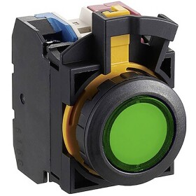 Idec CW Series, CW1L-M1E10QM4G tlačítko, 22 mm, 24 V, 12 mA, 1 ks