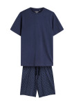 Pánské pyžamo 42601 Shore light blue - HENDERSON světle modrá XL