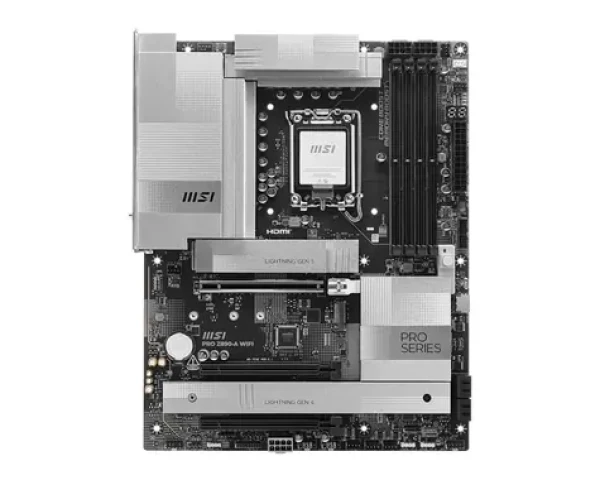 MSI Pro Z890-A WIFI / Z890 / LGA 1851 / 4x DDR5 / PCIex16 / 5GLAN / ATX (7E32-002R)