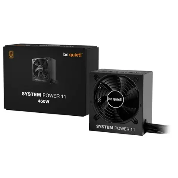 Be quiet! System Power 11 450W / 450W / 80+ Bronze / Aktivní PFC / 120 mm (BP009EU)