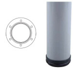 Strong stolová noha šedá lesk710x60 (290668)