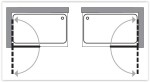 HOPA - Vanová zástěna LUCCA - BARVA rámu - Bílá, Materiál - Hliník, Rozměr A - 76 cm, Rozměr C - 130 cm, Směr zavírání - Univerzální Levé / Pravé, Výplň - Čiré bezpečnostní sklo - 6 mm OLVLUC76