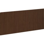 MEXEN - Rivel čelo pro koupelnovou skříňku reliéf 100 x 43,5, ořech 91A20-1000-470-1-86