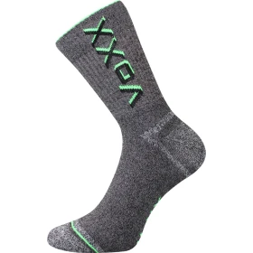 VOXX Ponožky froté sportovní HAWK neon zelené 35-38 111390