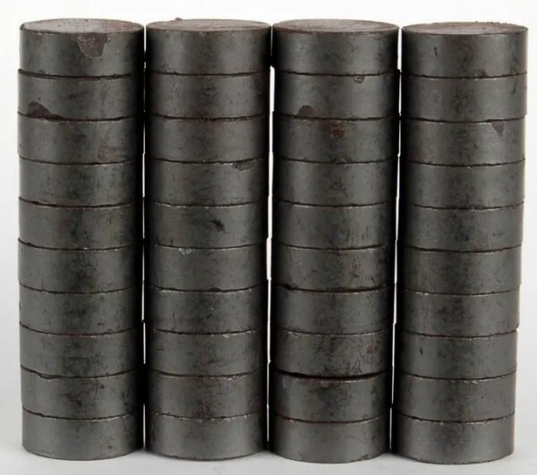 Magnety kulaté 15mm/40ks - šedé