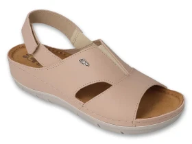 BEFADO 158D261 kožené sandály DrORTO CASUAL béžové 40 158D261_40