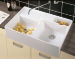 VILLEROY & BOCH - Keramický dřez 90x63 cm, CeramicPlus, alpská bílá 632391R1