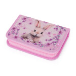 Školní batohový 5-dílný set Bagmaster LUMI 25 A KRÁLÍČEK (batoh,penál,sáček na cvičky,box na svačinu,láhev)