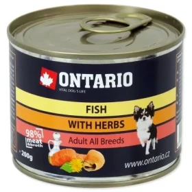 Ontario Konzerva ryby s bylinkami 200g (214-2021)