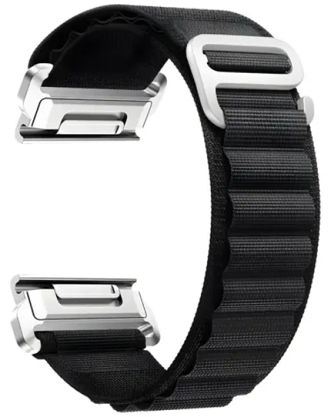 Beline High Mountain Loop černá / Řemínek pro Garmin Enduro 3/Instinct 2X Solar/Descent Mk2i / Nylon / 26 mm (05908047991365)